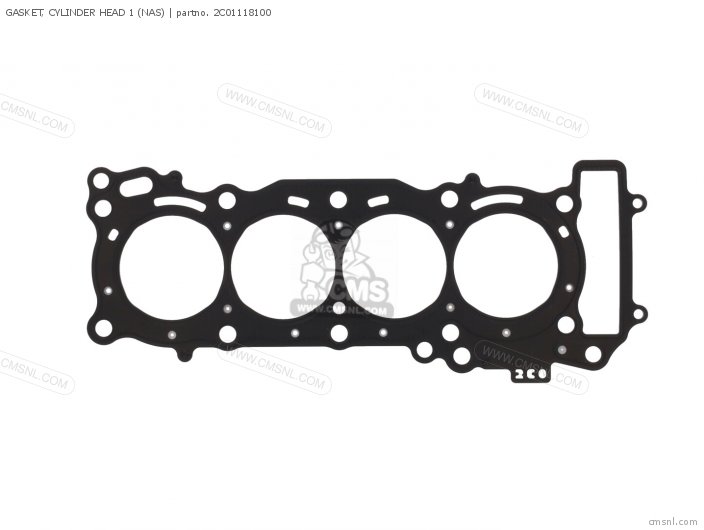 Yamaha GASKET, CYLINDER HEAD 1 (NAS) 2C01118100