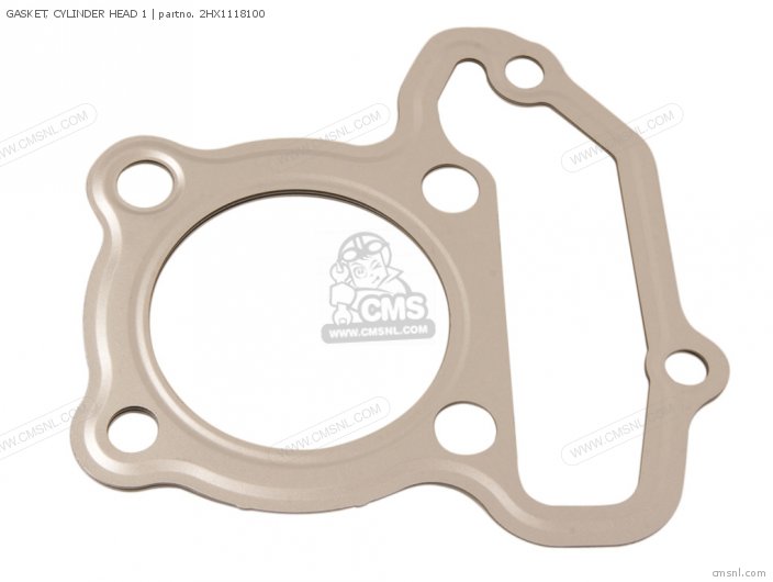 Yamaha GASKET, CYLINDER HEAD 1 (NAS) 2HX1118100