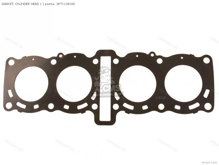 Yamaha GASKET, CYLINDER HEAD 1 (NAS) 2KT1118100