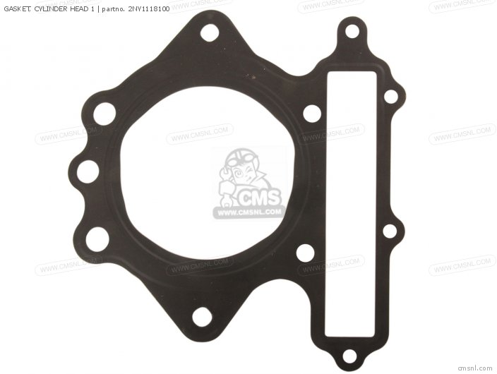 Yamaha GASKET, CYLINDER HEAD 1 (NAS) 2NY1118100