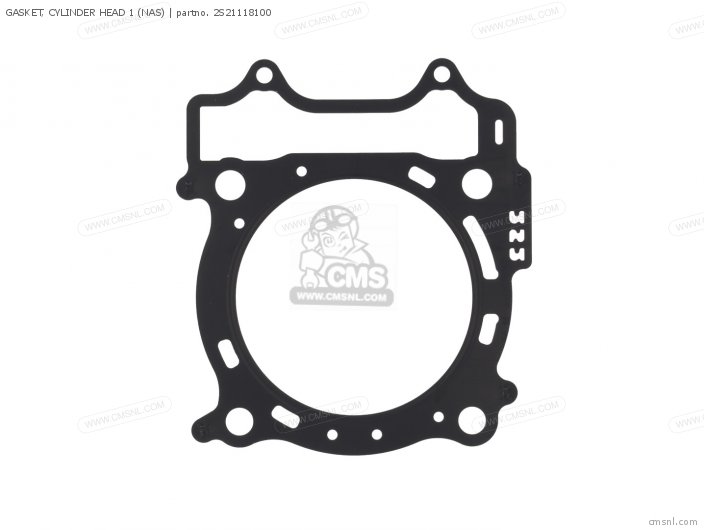 Yamaha GASKET, CYLINDER HEAD 1 (NAS) 2S21118100