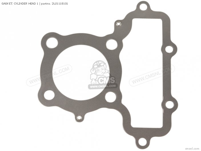 Yamaha GASKET, CYLINDER HEAD 1 (NAS) 2UJ1118101