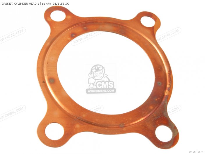 Yamaha GASKET, CYLINDER HEAD 1 (NAS) 31J1118100