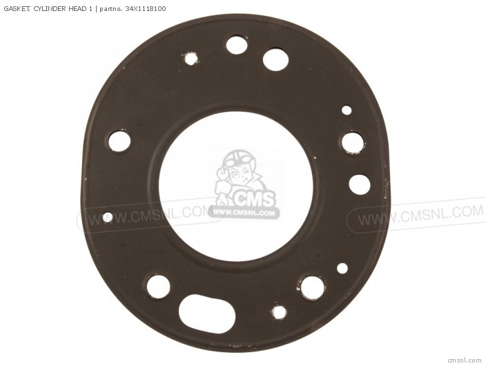 Yamaha GASKET, CYLINDER HEAD 1 (NAS) 34X1118100