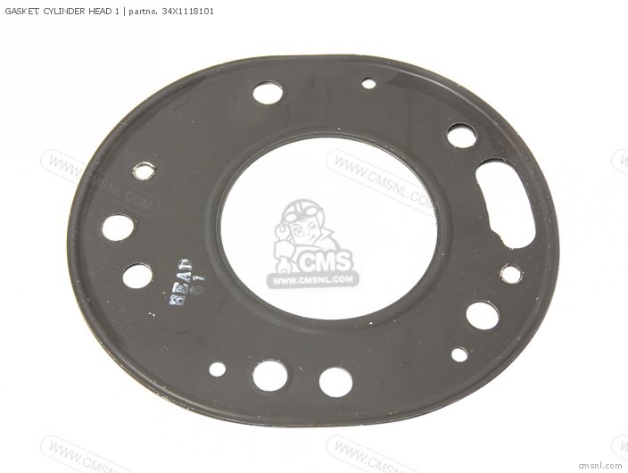 Yamaha GASKET, CYLINDER HEAD 1 (NAS) 34X1118101