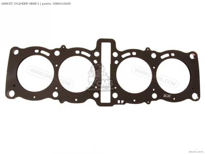 Yamaha GASKET, CYLINDER HEAD 1 (NAS) 3GM1118100