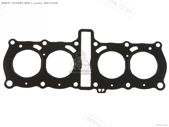 Yamaha GASKET, CYLINDER HEAD 1 (NAS) 3HE1118100