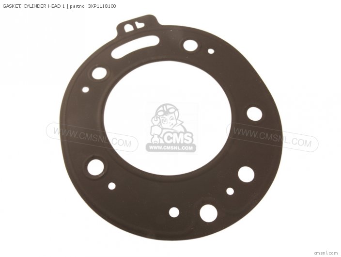 Yamaha GASKET, CYLINDER HEAD 1 (NAS) 3XP1118100
