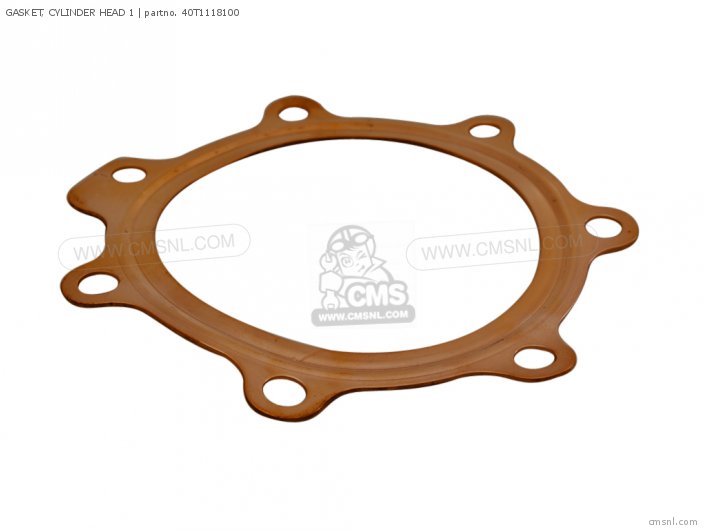 Yamaha GASKET, CYLINDER HEAD 1 (NAS) 40T1118100