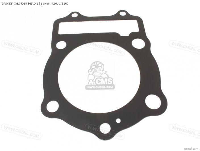 Yamaha GASKET, CYLINDER HEAD 1 (NAS) 42H1118100