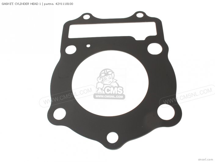 Yamaha GASKET, CYLINDER HEAD 1 (NAS) 42Y1118100