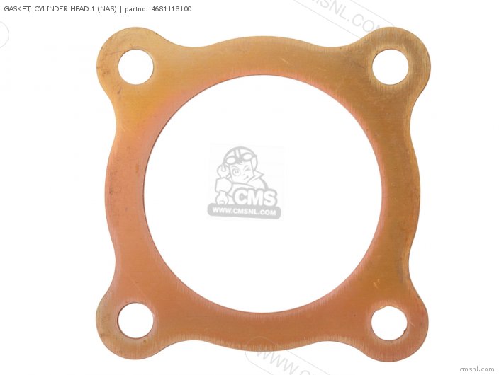 Yamaha GASKET, CYLINDER HEAD 1 (NAS) 4681118100