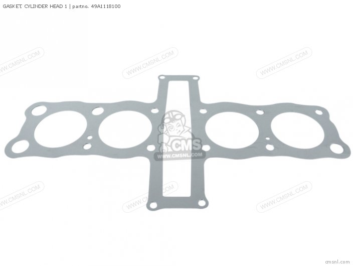 Yamaha GASKET, CYLINDER HEAD 1 (NAS) 49A1118100
