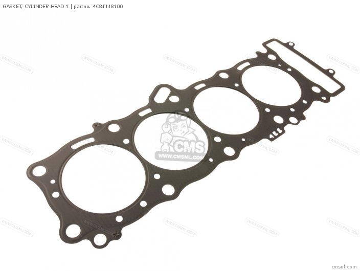 Yamaha GASKET, CYLINDER HEAD 1 (NAS) 4C81118100