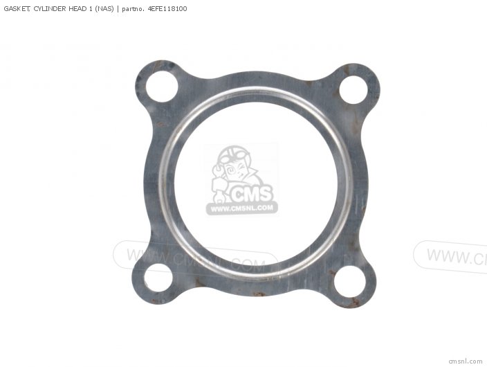Yamaha GASKET, CYLINDER HEAD 1 (NAS) 4EFE118100