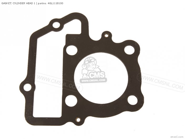 Yamaha GASKET, CYLINDER HEAD 1 (NAS) 4GL1118100