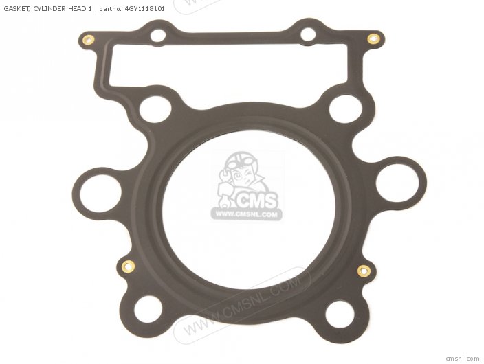 Yamaha GASKET, CYLINDER HEAD 1 (NAS) 4GY1118101