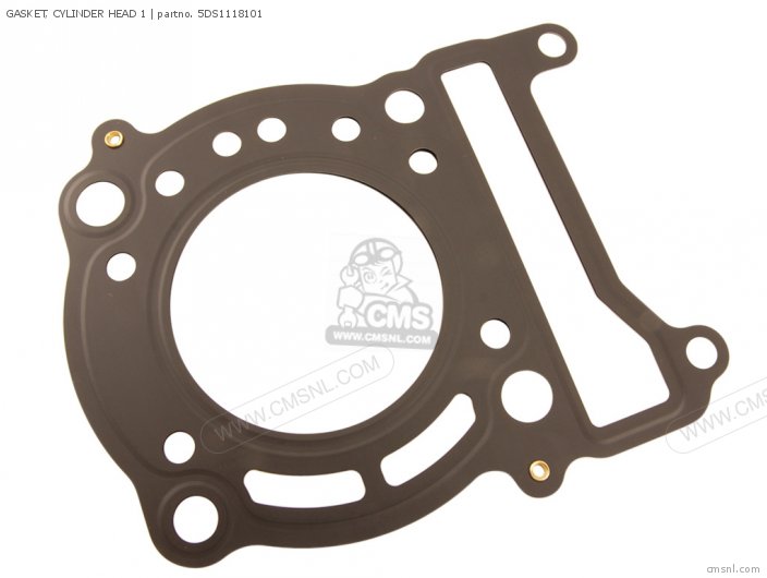 Yamaha GASKET, CYLINDER HEAD 1 (NAS) 5DS1118101