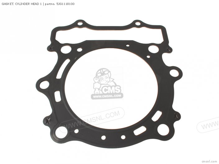 Yamaha GASKET, CYLINDER HEAD 1 (NAS) 5JG1118100