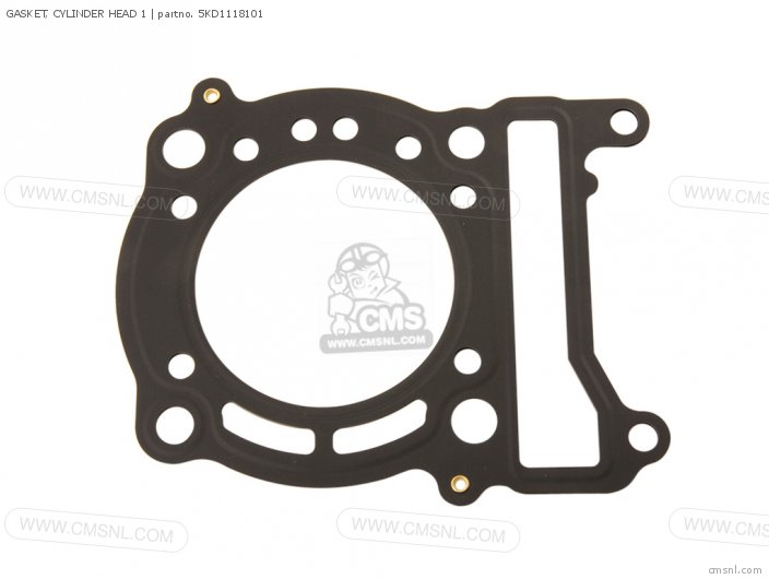 Yamaha GASKET, CYLINDER HEAD 1 (NAS) 5KD1118101