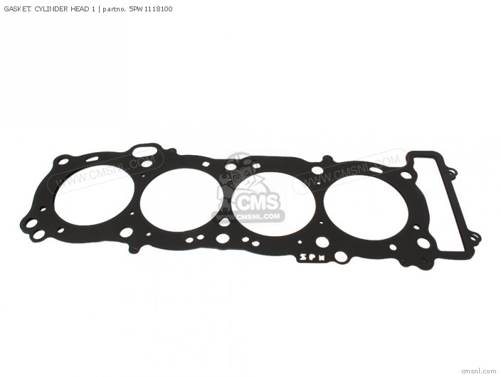 Yamaha GASKET, CYLINDER HEAD 1 (NAS) 5PW1118100