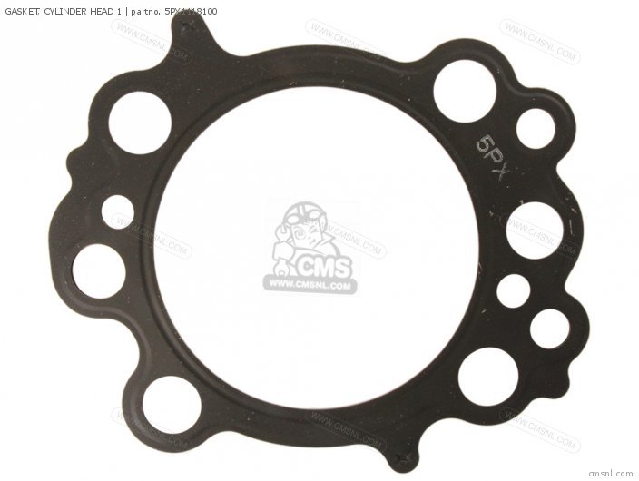 Yamaha GASKET, CYLINDER HEAD 1 (NAS) 5PX1118100