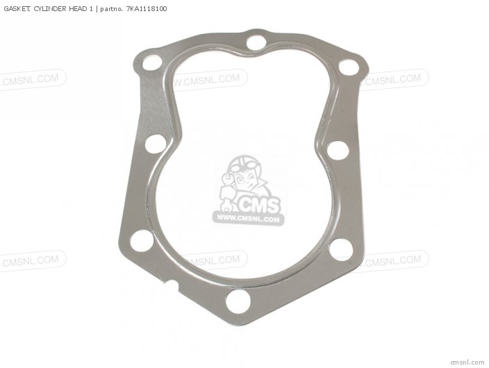 Yamaha GASKET, CYLINDER HEAD 1 (NAS) 7KA1118100
