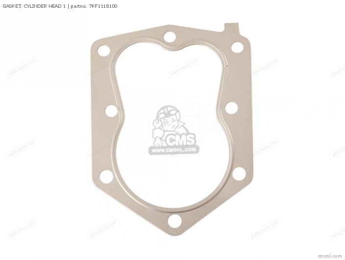 Yamaha GASKET, CYLINDER HEAD 1 (NAS) 7KF1118100