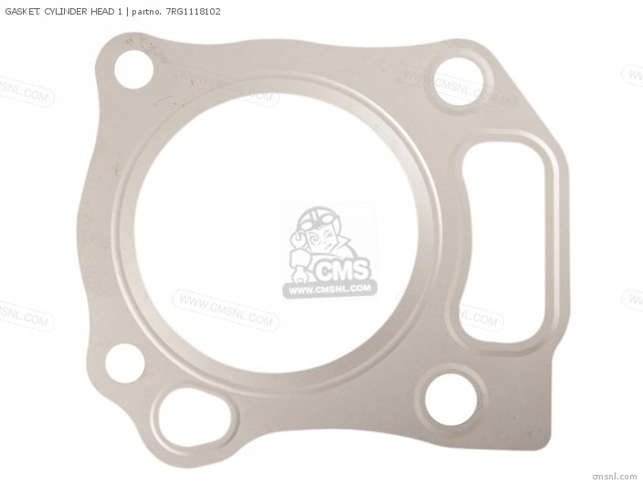Yamaha GASKET, CYLINDER HEAD 1 (NAS) 7RG1118102