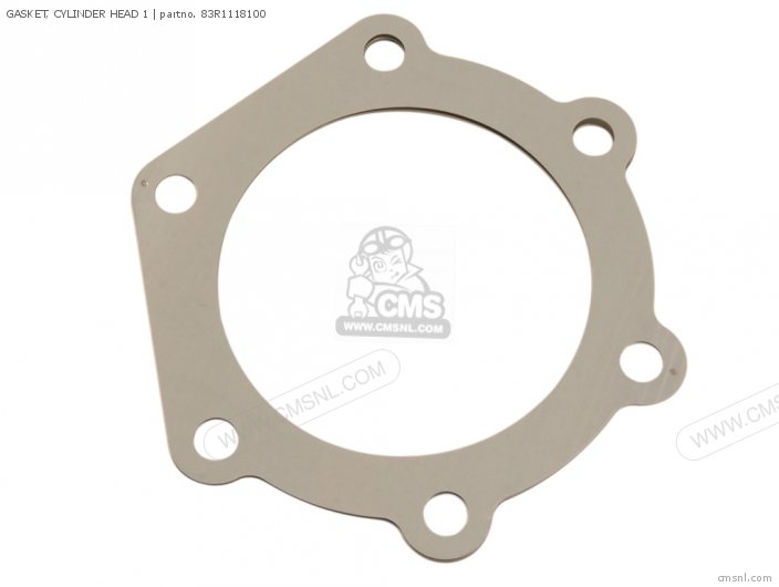 Yamaha GASKET, CYLINDER HEAD 1 (NAS) 83R1118100