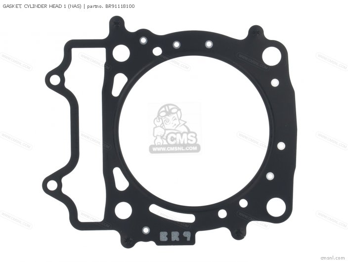 Yamaha GASKET, CYLINDER HEAD 1 (NAS) BR91118100