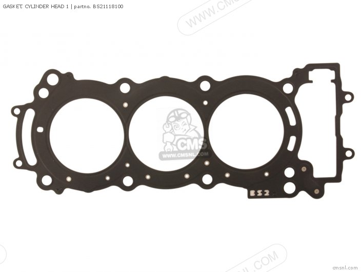 Yamaha GASKET, CYLINDER HEAD 1 (NAS) BS21118100