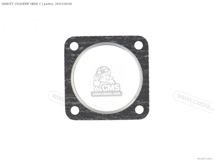 Yamaha GASKET, CYLINDER HEAD 1 (NAS) J101118101