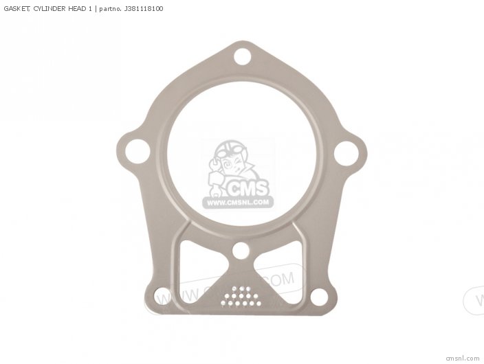 Yamaha GASKET, CYLINDER HEAD 1 (NAS) J381118100