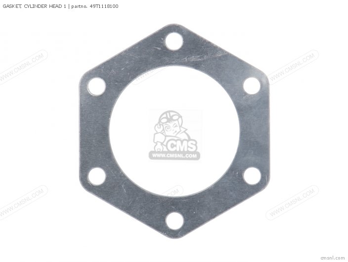 Yamaha GASKET, CYLINDER HEAD 1 49T1118100