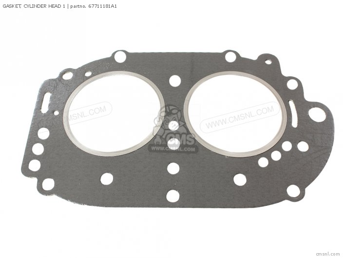 Yamaha GASKET, CYLINDER HEAD 1 67711181A1