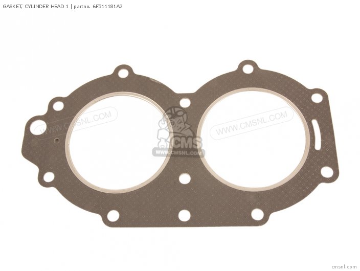 Yamaha GASKET, CYLINDER HEAD 1 6F511181A2
