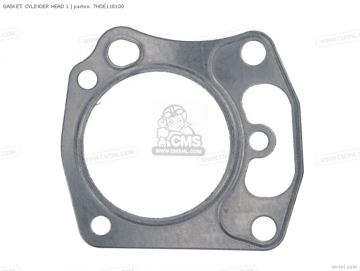 Yamaha GASKET, CYLINDER HEAD 1 7HDE118100