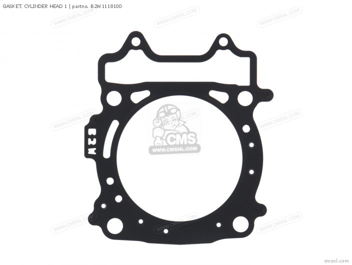 Yamaha GASKET, CYLINDER HEAD 1 B2W1118100