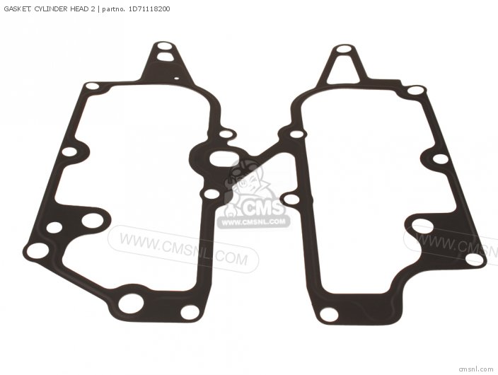 Yamaha GASKET, CYLINDER HEAD 2 (NAS) 1D71118200