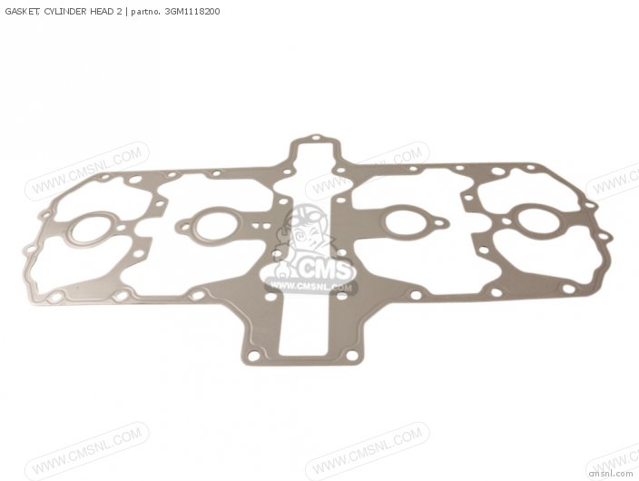 Yamaha GASKET, CYLINDER HEAD 2 (NAS) 3GM1118200