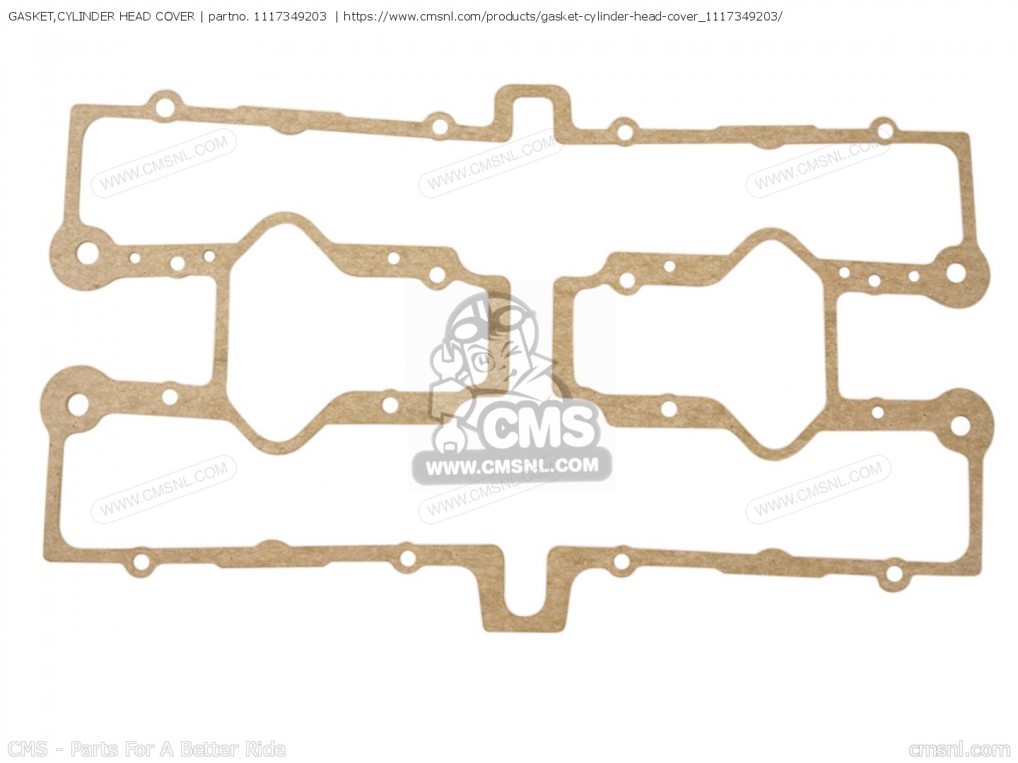 Gasket Cylinder Head Cover  Mca  For Gsx1100 1980  T