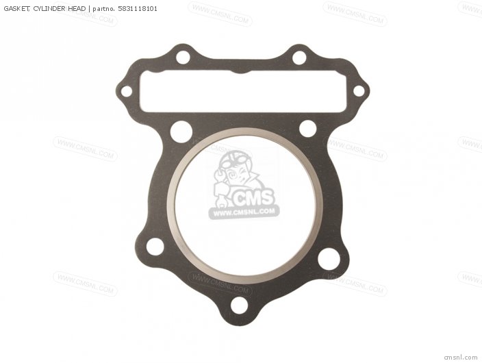 Yamaha GASKET, CYLINDER HEAD (MCA) 5831118101