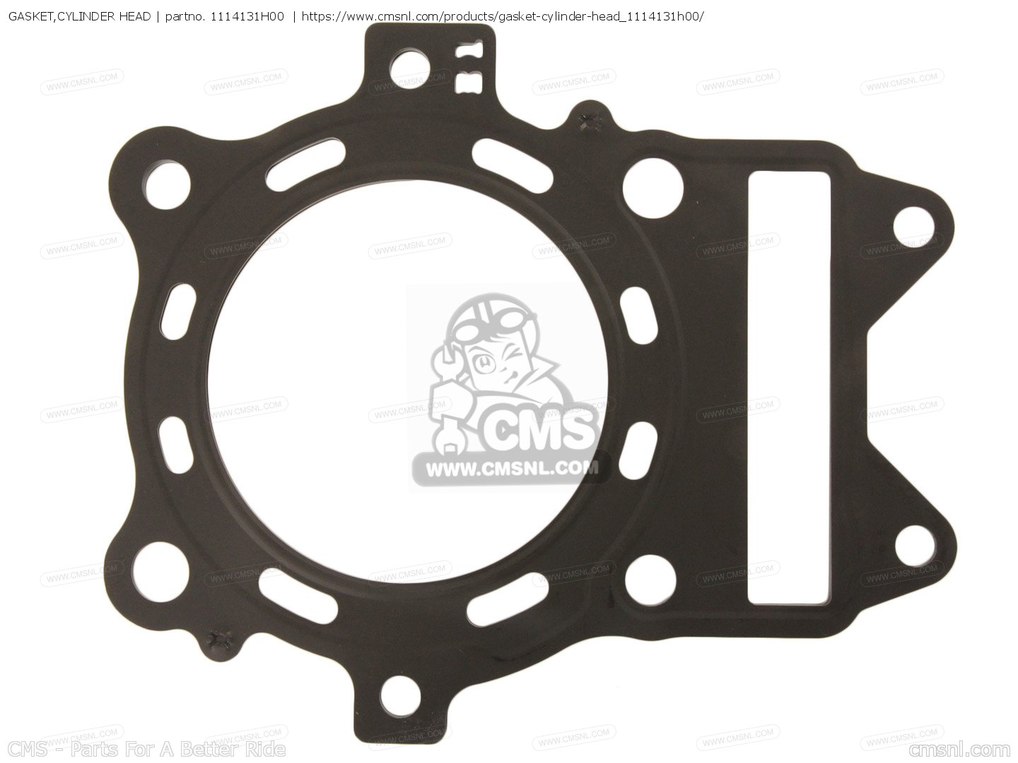 GASKET,CYLINDER HEAD (NAS) for LTA500XP KING QUAD 2009 (K9) USA (E03