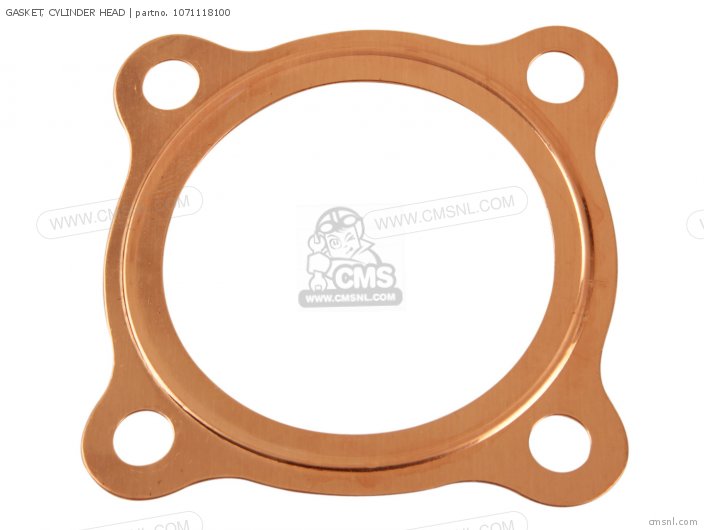 Yamaha GASKET, CYLINDER HEAD (NAS) 1071118100