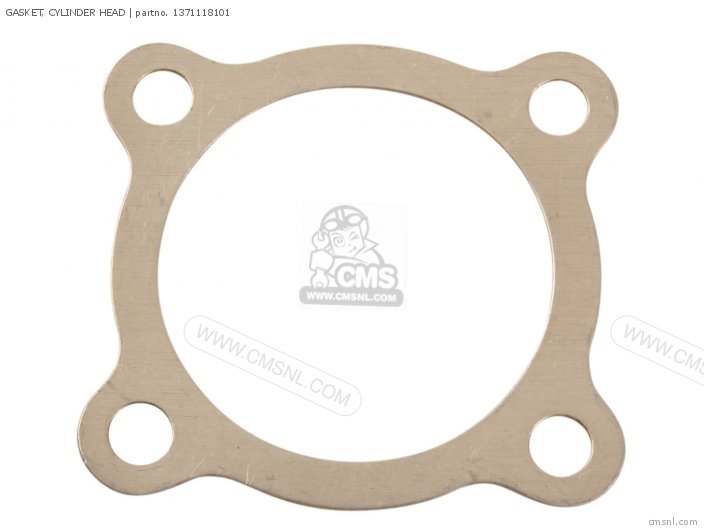 Yamaha GASKET, CYLINDER HEAD (NAS) 1371118101