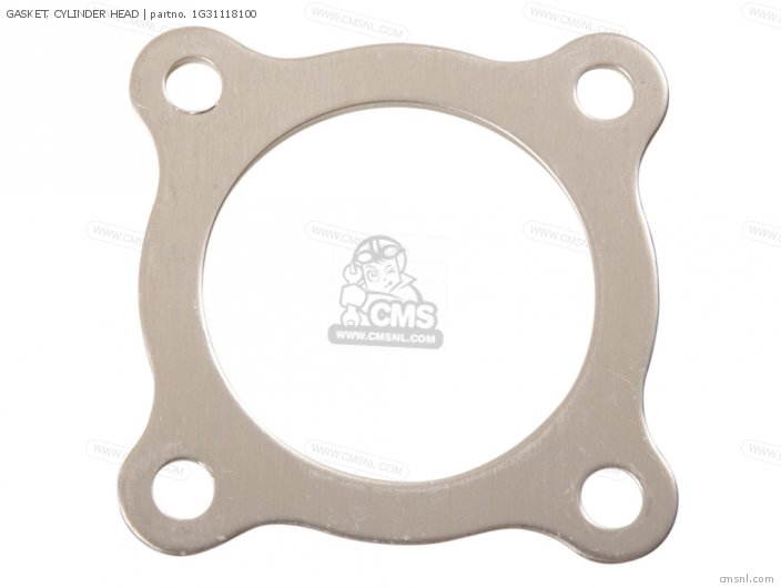 Yamaha GASKET, CYLINDER HEAD (NAS) 1G31118100