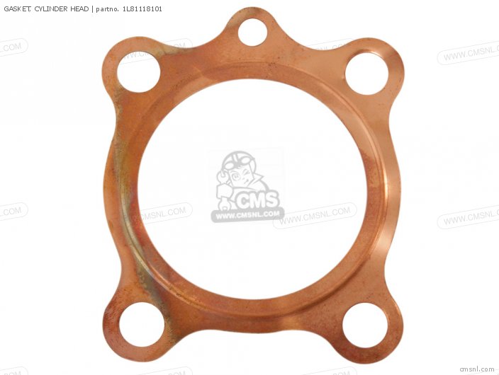 Yamaha GASKET, CYLINDER HEAD (NAS) 1L81118101