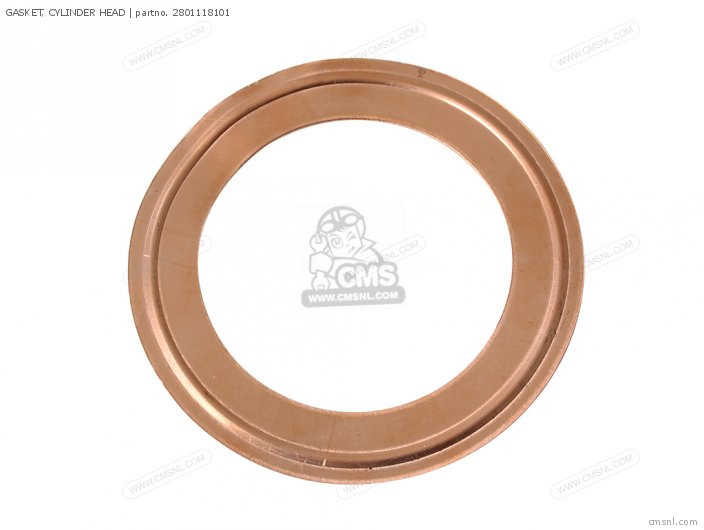 Yamaha GASKET, CYLINDER HEAD (NAS) 2801118101