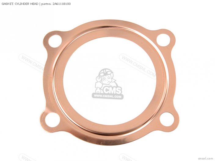 Yamaha GASKET, CYLINDER HEAD (NAS) 2A61118100
